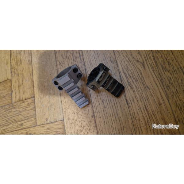 Collier avec rail picatinny pour lunettes