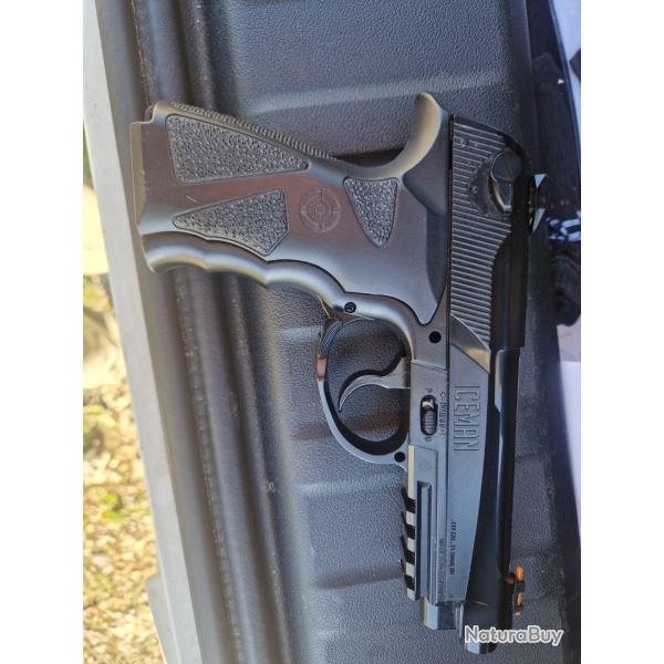 Pistolet � bille d'acier 4,5joules co2R�plique beretta