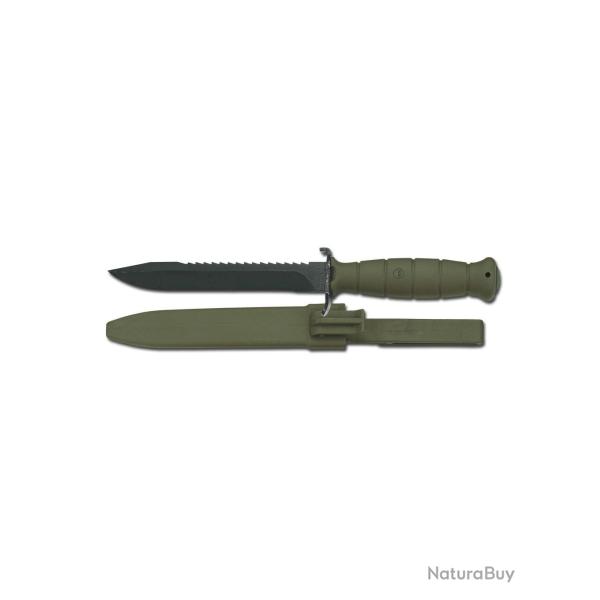 Couteau GLOCK avec SCIE, vert