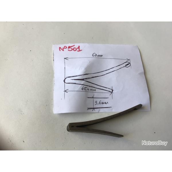 VENDU PAR LE-CUIRASSIER N501 RESSORT DE PLATINE POUR FUSIL BRUTE  AJUSTER