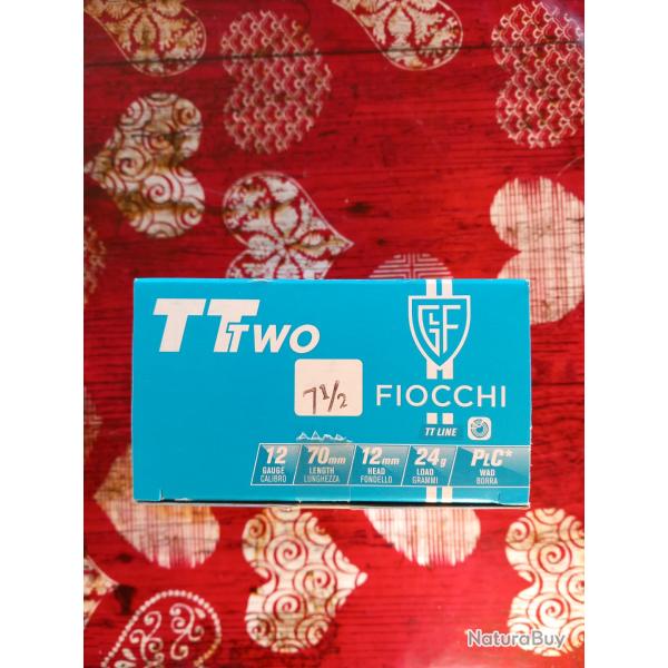 Cartouche trap fiocchi tttwo 24 gr