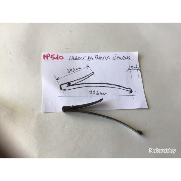 VENDU PAR LE-CUIRASSIER N510 RESSORT DE PLATINE GAUCHE  POUR FUSIL  AJUSTER
