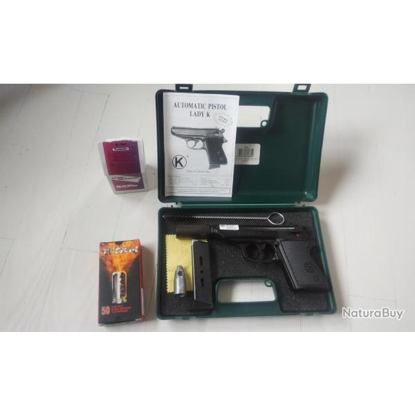 Pistolet  blanc Kimar Lady K bronz