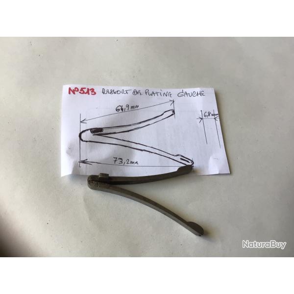 VENDU PAR LE-CUIRASSIER N513 RESSORT DE PLATINE  GAUCHE POUR FUSIL  AJUSTER