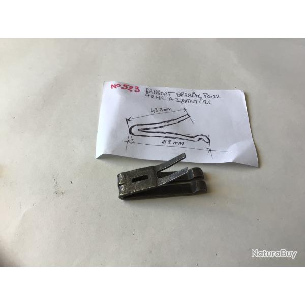 VENDU PAR LE-CUIRASSIER N523 RESSORT SPECIAL POUR ARME   IDENTIFIER