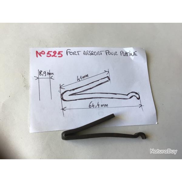 VENDU PAR LE-CUIRASSIER N525 RESSORT DE PLATINE POUR FUSIL