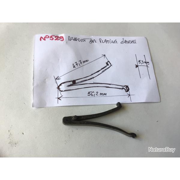 VENDU PAR LE-CUIRASSIER N529 RESSORT DE PLATINE GAUCHE  POUR FUSIL