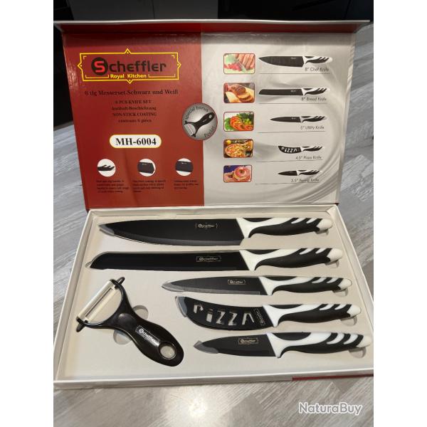 Coffret couteaux de cuisine Neuf ....1 Euro