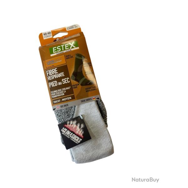 CHAUSSETTE TECHNIQUE CLAIRIERE FIBRE RESPIRANTE bf