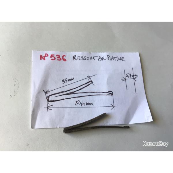 VENDU PAR LE-CUIRASSIER N536 RESSORT DE PLATINE POUR FUSIL