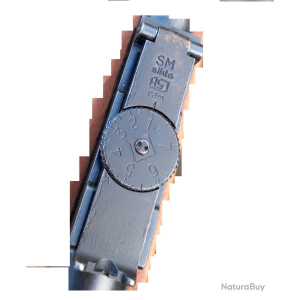 Hausse pour mauser suedois M96 SM sikte F-ram