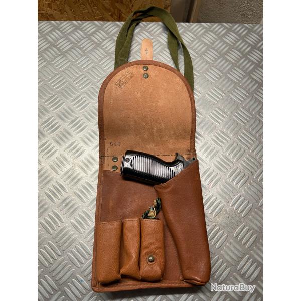 HOUSSE DE TRANSPORT POUR ARME DE POING MILITAIRE IDEALE POUR MAC 50 / P 210 / GP 35 ...