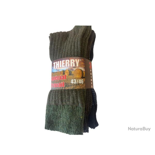 LOT DE 3 PAIRES CHAUSSETTE INUSABLE bf