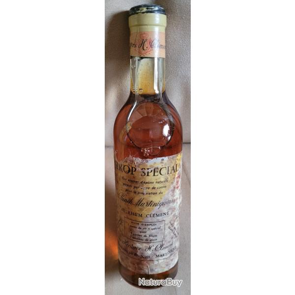 RARE -- Sirop Sp�cial Au Rhum Cl�ment (1972)