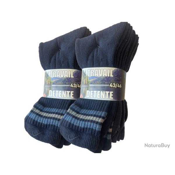 LOT DE 10 PAIRES CHAUSSETTE DETENTE bf