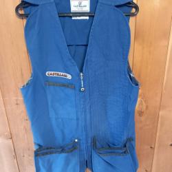 Gilet ball trap castellani gaucher