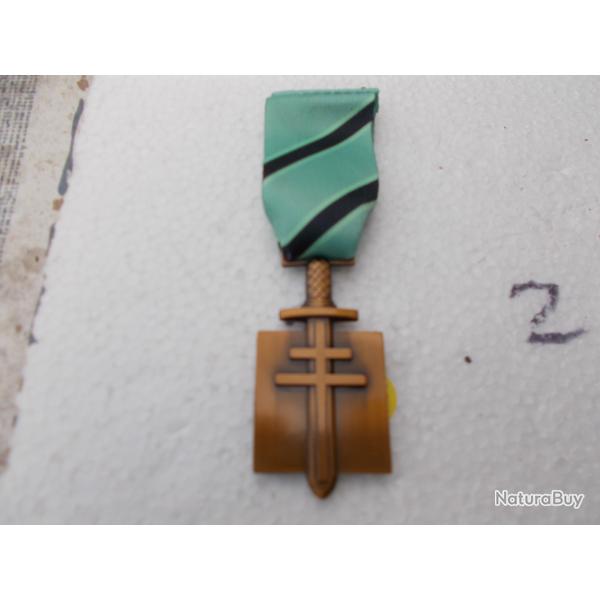 mdaille de la libration ,modle londres,1er type 1941,DFL,neuve