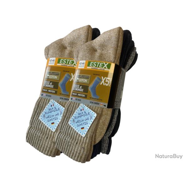 LOT 10 PAIRES DE CHAUSSETTES LOISIR bf