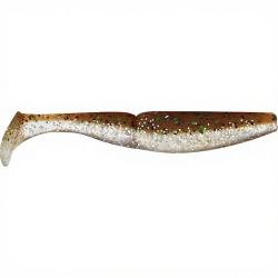 Leurre souple SAWAMURA One up shad 4 172 Beer green flake