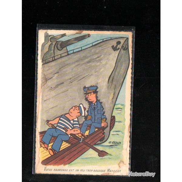 marine militaire humoristique cpa 2743