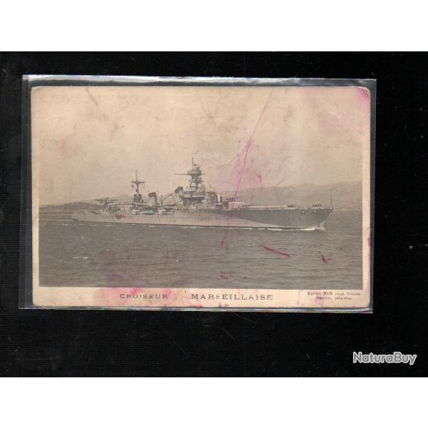 croiseur marseillaise cpa voir �tat 4685