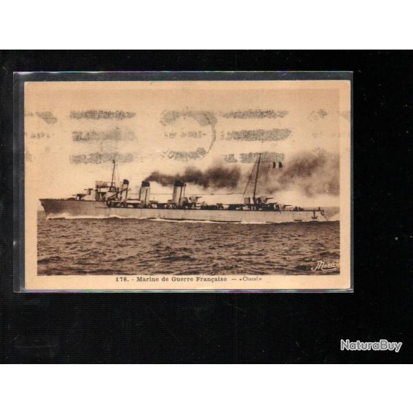 marine de guerre fran�aise chacal cpa 4053