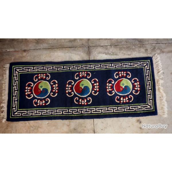 Tapis Chinois Antique laine 60cm x 160 cm