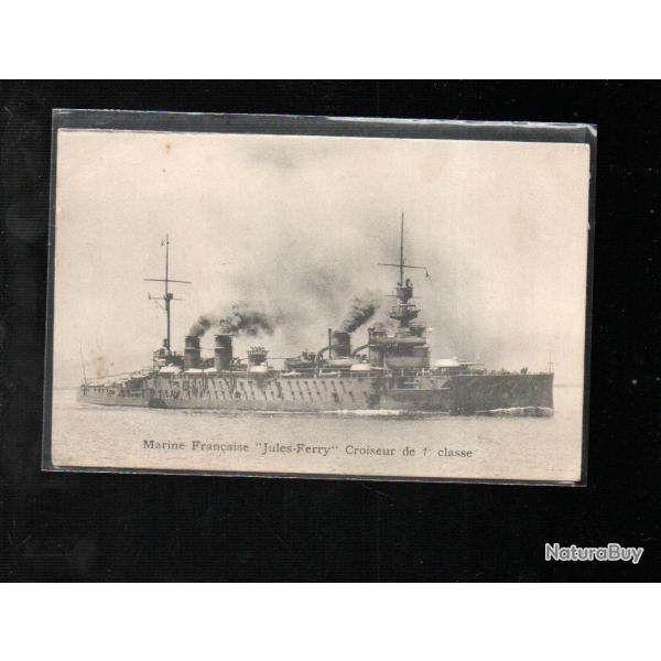 marine fran�aise jules ferry croiseur de 1�re classe cpa 5588