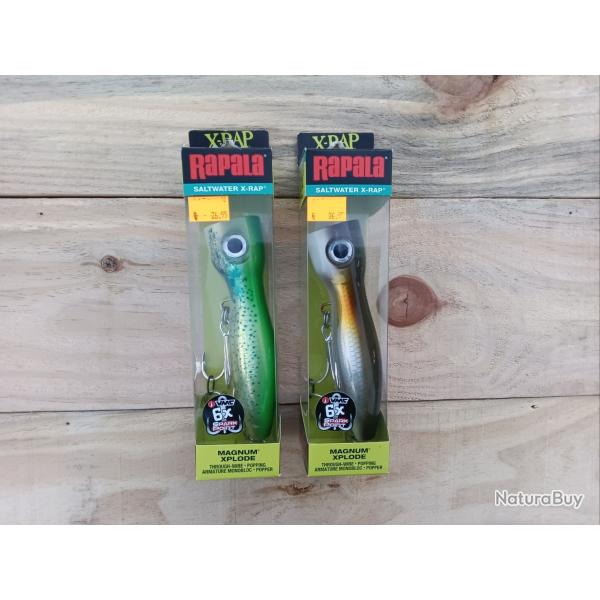 Lot de 2 X-RAP Magnum Explode