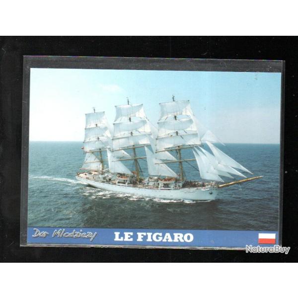 les grands voiliers dar mlodziezy pologne  cpm1978 navire �cole