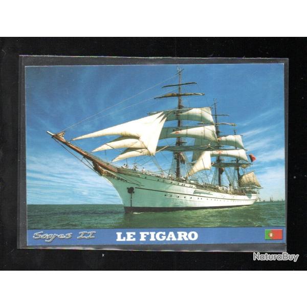 les grands voiliers sagres II portugal cpm 1976 navire �cole