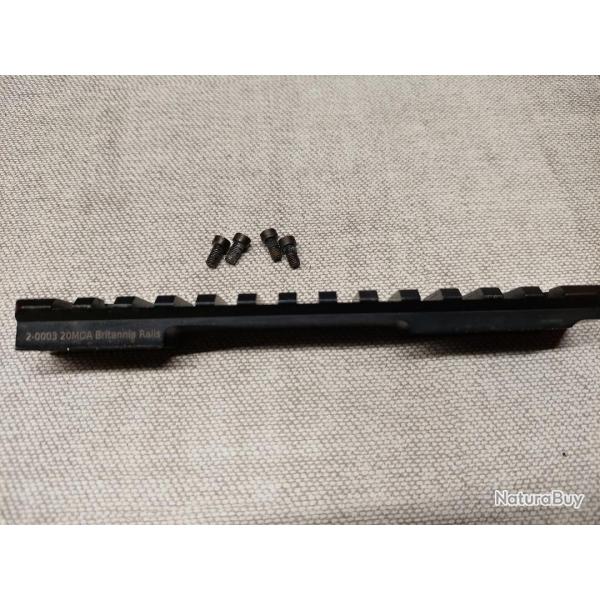 rail 20 MOA BERGARA / REMINGTON 700 SA ALUMINIUM