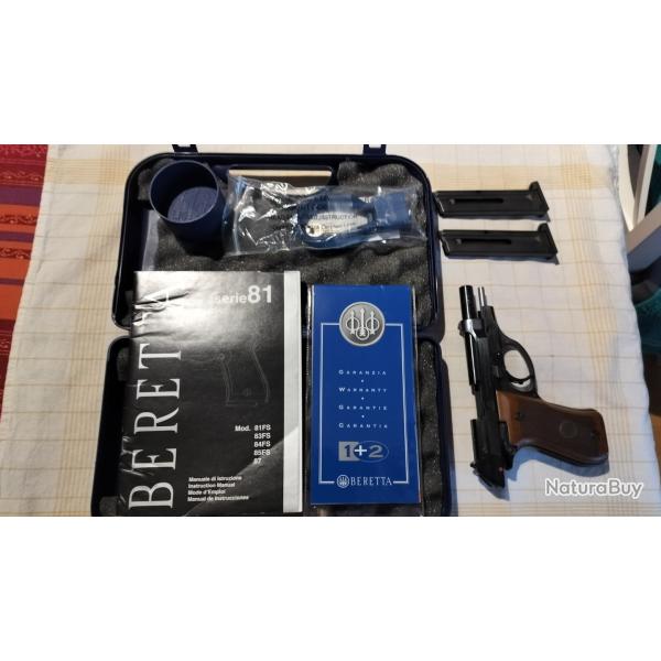 Beretta  87 BB Cheetah  srie 81 NEUF jamais utilis