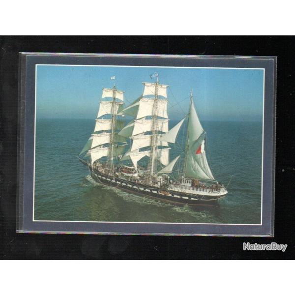 voilier �cole trois mats barque belem cpm4977 navire �cole