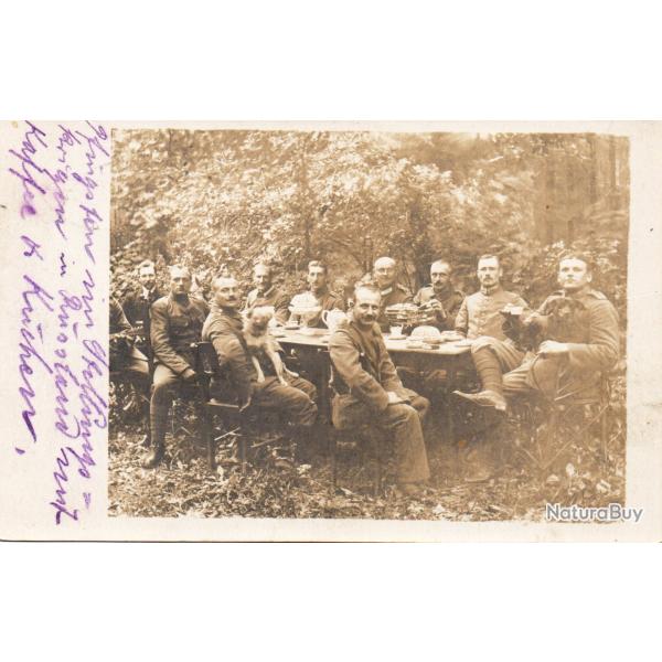 CPA -Photo - Un Groupe Soldats Allemands - N�4314