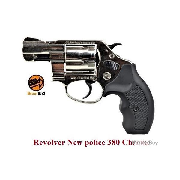 Revolver New police  380  Nikel� � blanc uniquement