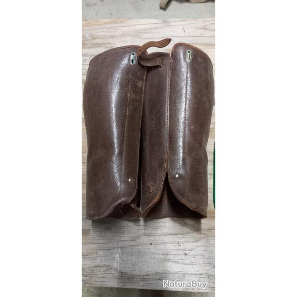 paire de gutres d'officier