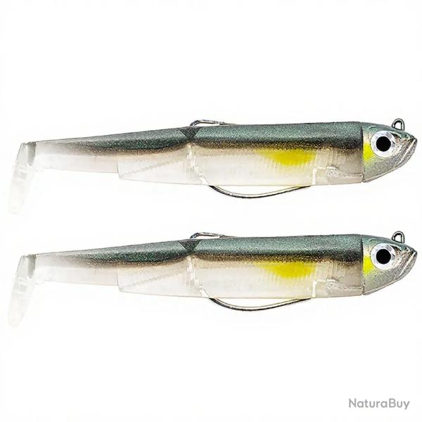 Leurre souple FIIISH Black minnow double combo 120 Shore / 12g / Ayu - BM3173