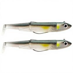 Leurre souple FIIISH Black minnow double combo 120 Off shore / 25g / Ayu - BM3174