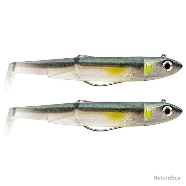 Leurre souple FIIISH Black minnow double combo 120 Off shore / 25g / Ayu - BM3174