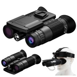 Jumelles Vision Nocturne 4K UHD 600 m 58 MP OLED Zoom 8X Montage Casque USB-C Rechargeable Z9155