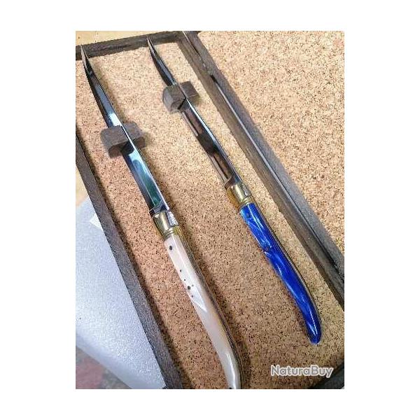 Couteaux laguiole coffret duo