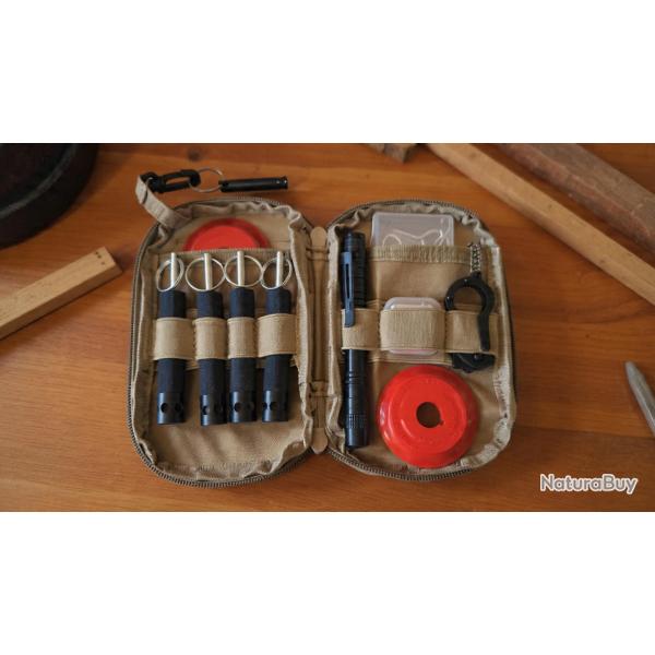 Kit alarme primtrique CAMP SAFE - Scurit bivouac, camping et jardin - Complet, prt  l'emploi,