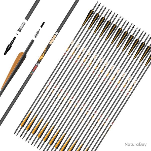 Fl�che Sanlida Dragon 8 carbone 6.2 (0.006) 350 32''