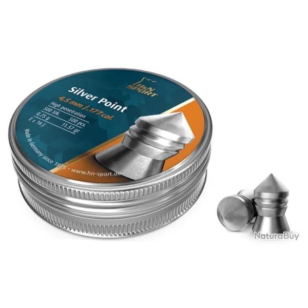 Plombs Silver Point H&N SPORT 4,5 mm / 5,5 mm 5,5 mm