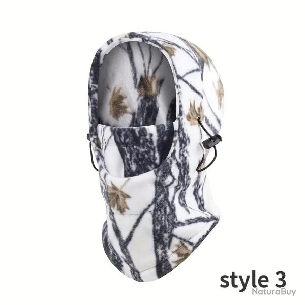 CAGOULE POLAIRE - TAILLE UNIQUE - CAMO 3