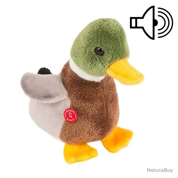 Peluche canard sonore