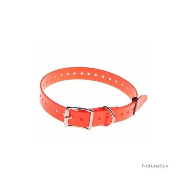 Sangle polyur�thane Orange - Largeur 25 mm