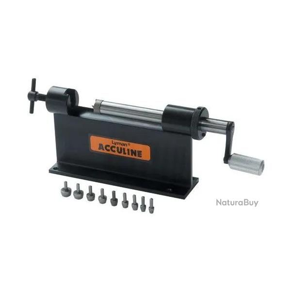 Raccourcisseur de douilles Lyman Accutrimmer avec 9 Pilotes