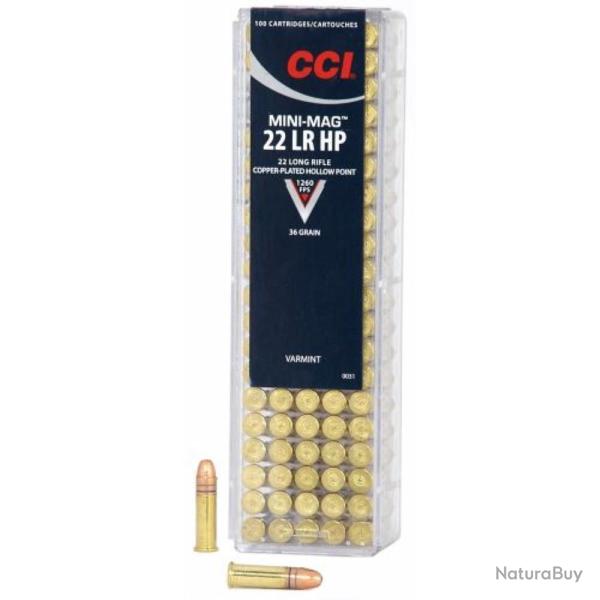 BALLES 22LR HP MINIMAG 36G - CCI